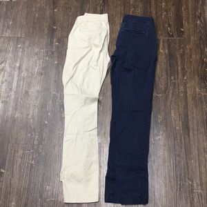 School pants. 7 long